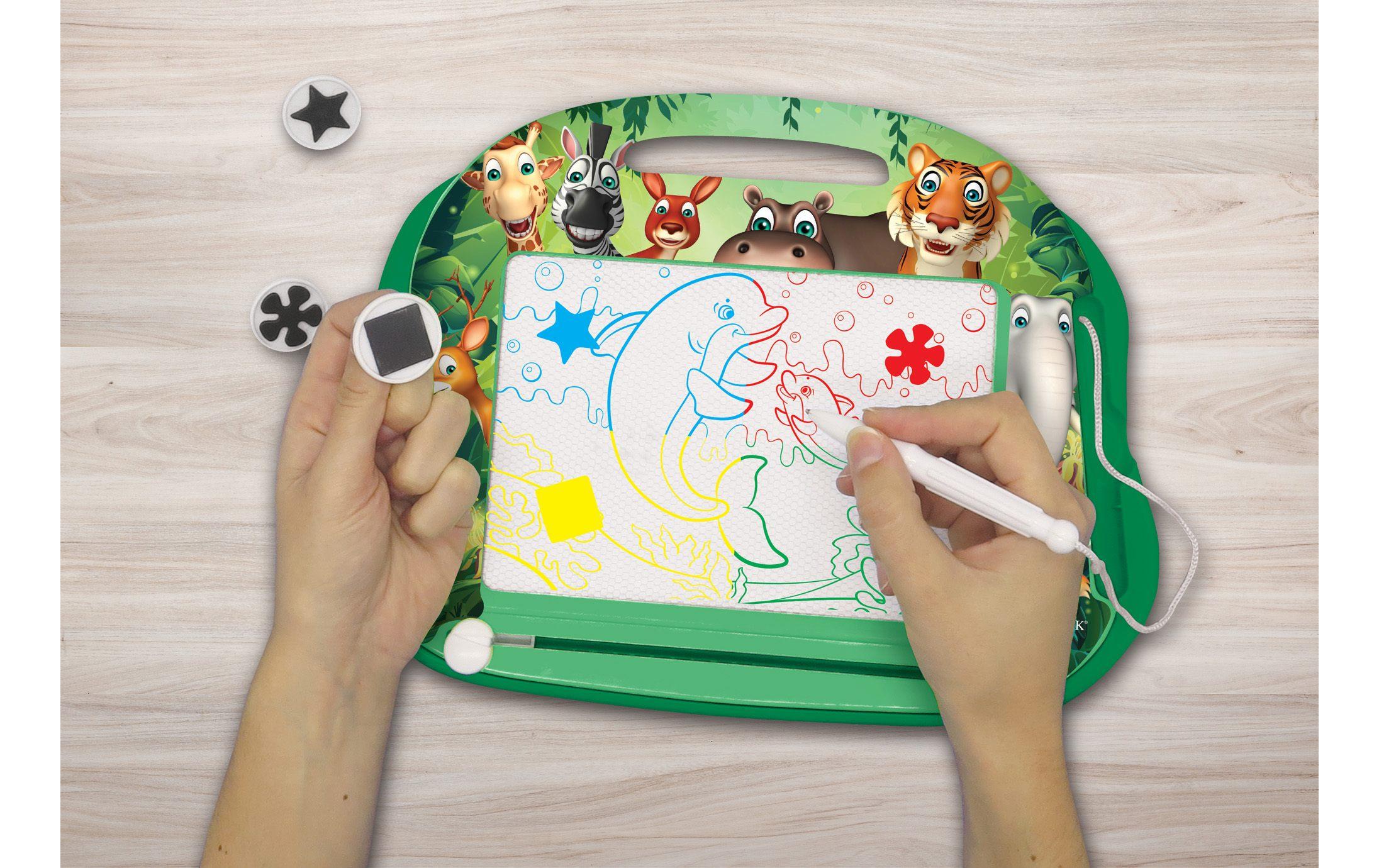 Lexibook Tierfamilie Magische Zeichentafel