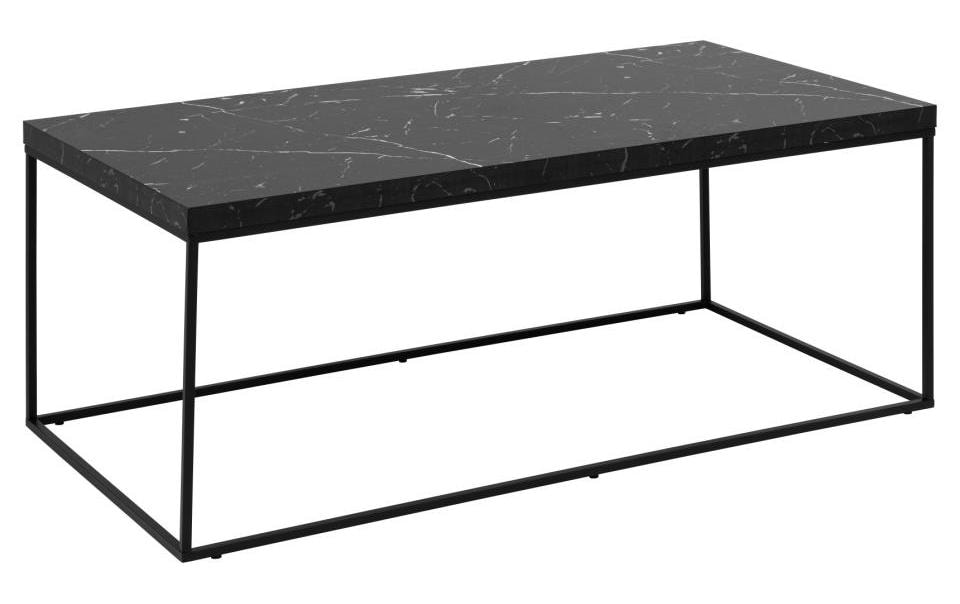 AC Design Couchtisch Barossa 110 x 55 x 45 cm, Schwarz