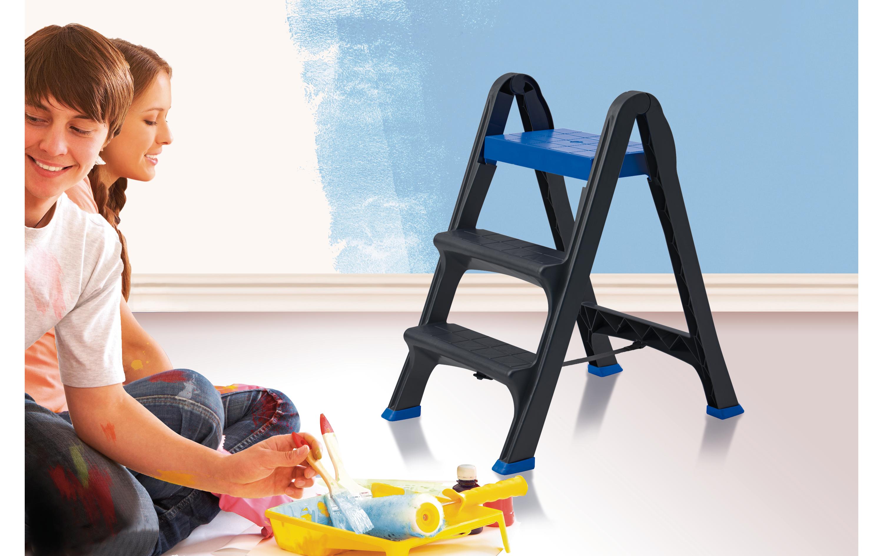 Edi Baur Trittleiter Skala 3 Stufen