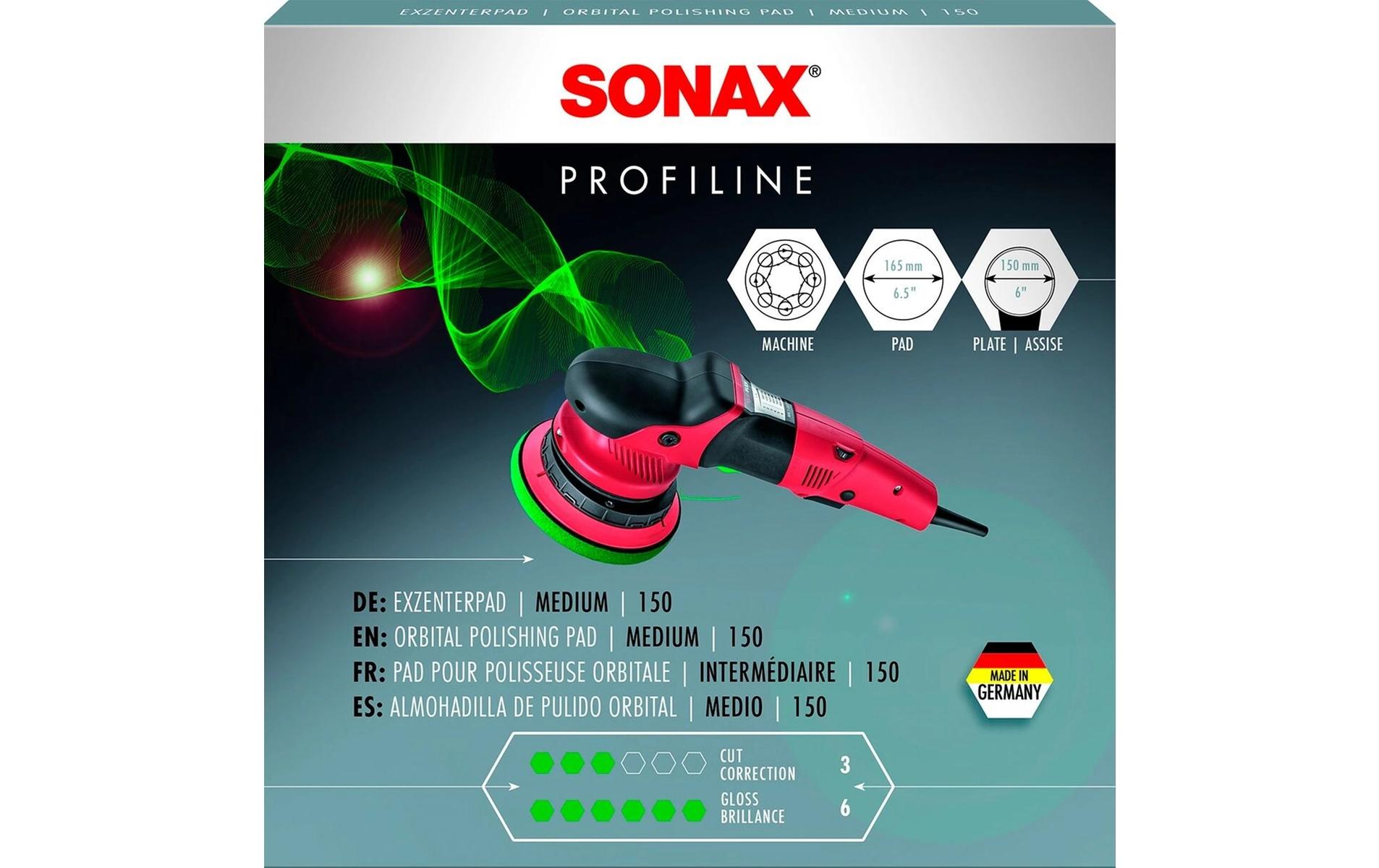Sonax PROFILINE Exzenter-Polierpad, medium, Ø 165 mm