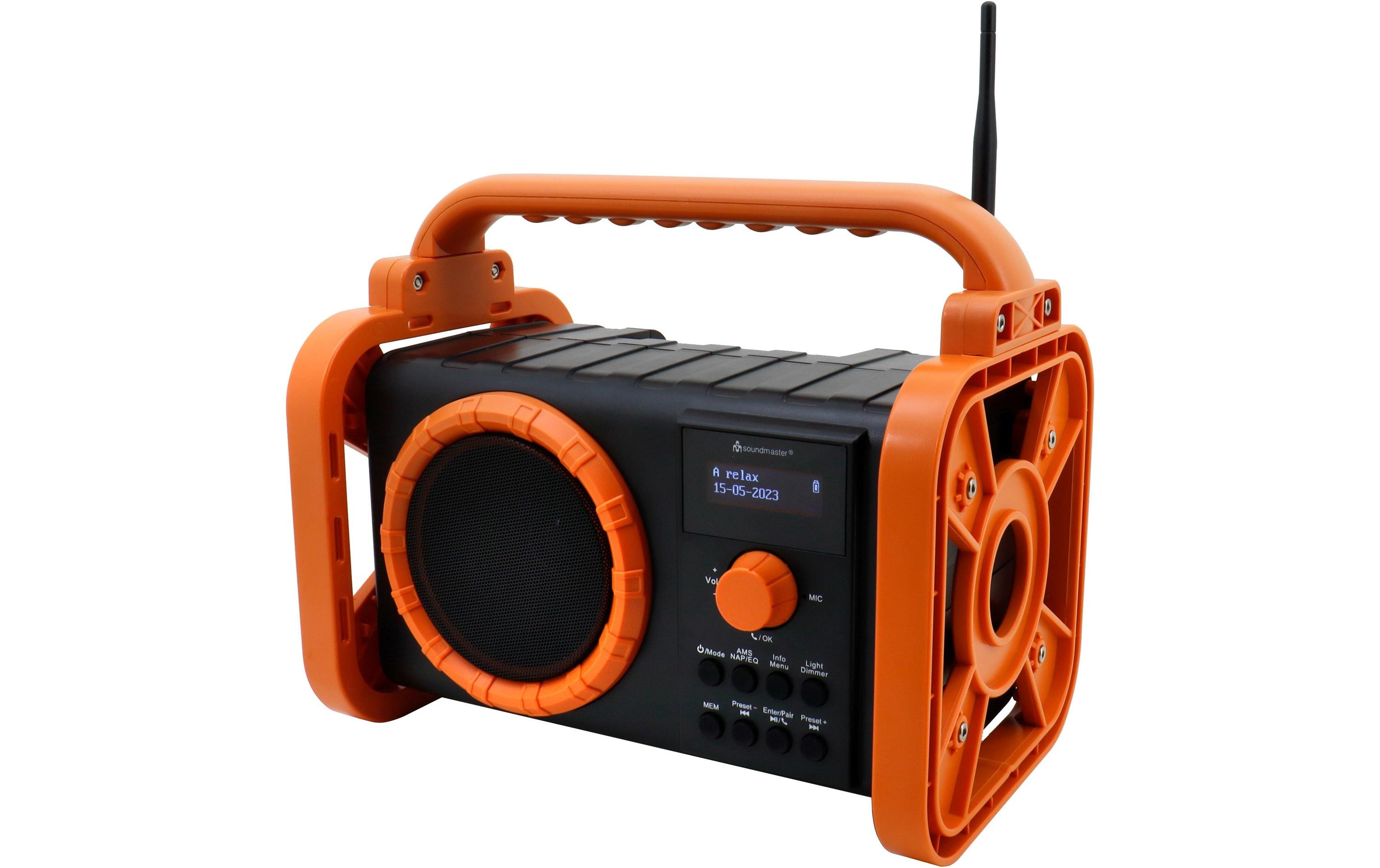 soundmaster DAB+ Radio DAB80OR Orange