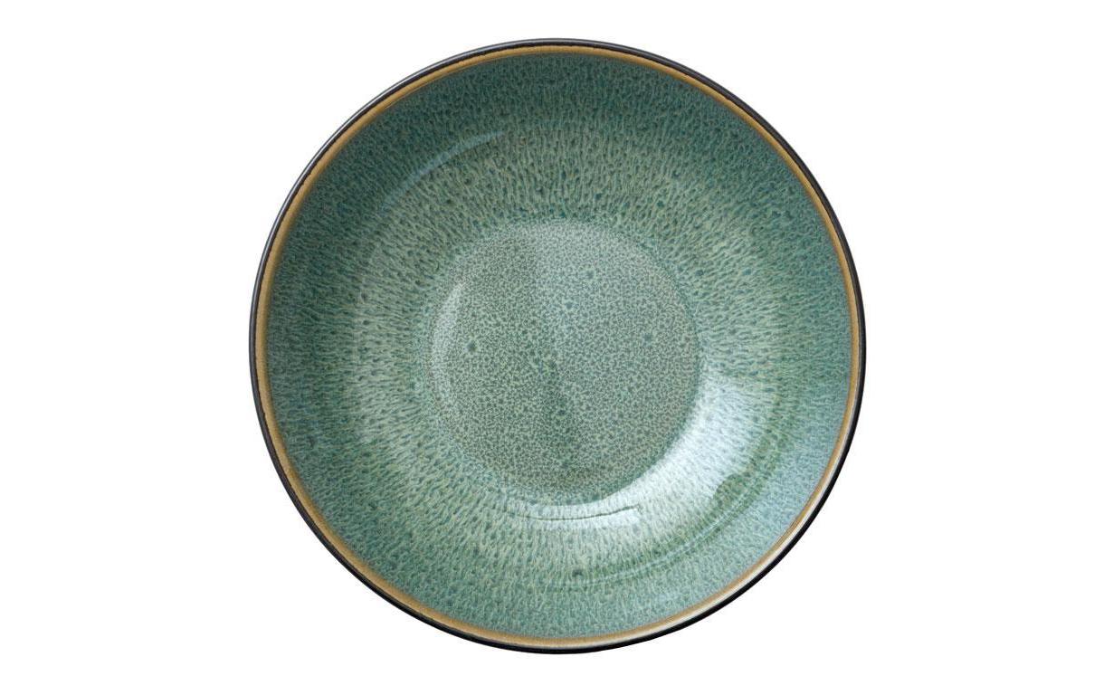 Bitz Suppen- & Pastateller Ø 20 cm, 6 Stück, Schwarz/Grün