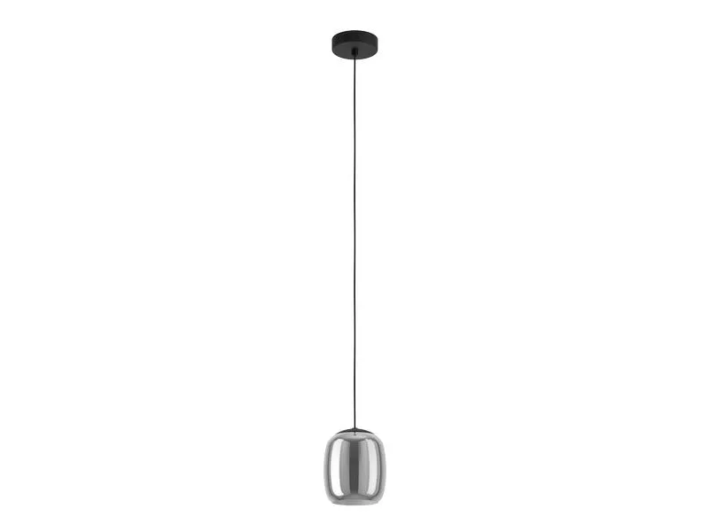 EGLO Leuchten Pendelleuchte CIAMPINO schwarz exkl. E27 1x28W EGLO Leuchten Pendelleuchte CIAMPINO schwarz exkl. E27 1x28W