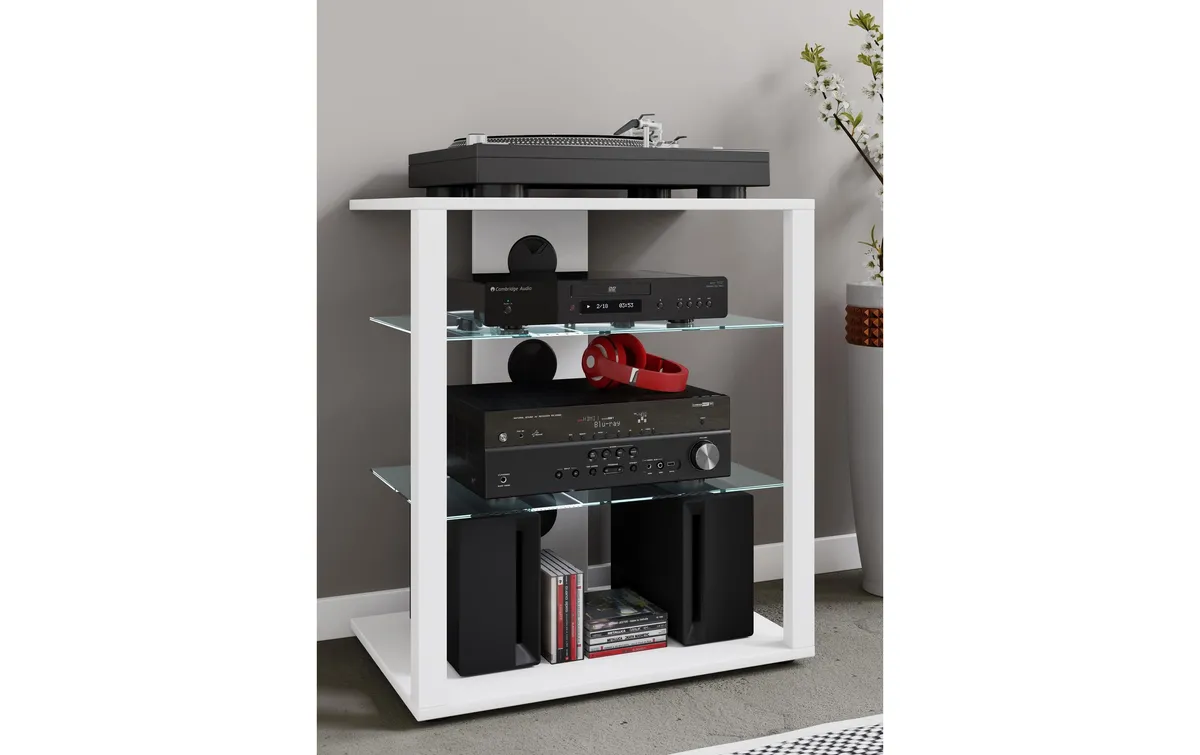 VCM TV-Möbel Folas 60 x 41 cm, Schwarz VCM TV-Möbel Folas 60 x 41 cm, Schwarz