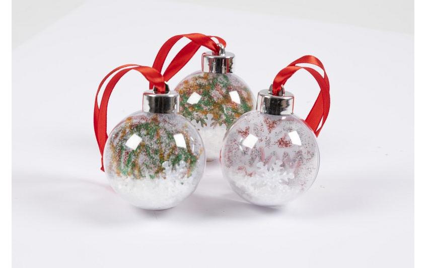 Creativ Company Bastelset Weihnachtskugeln Zeichnen