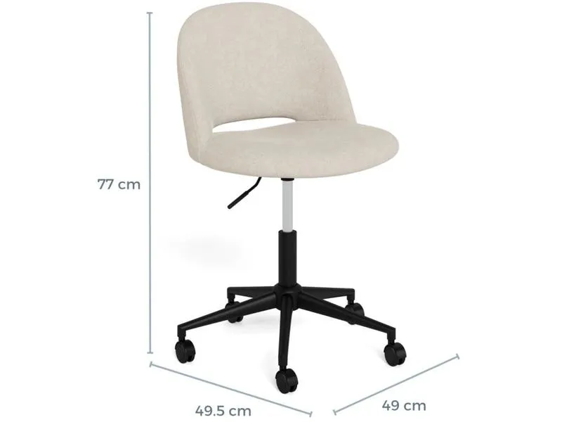 AC Design Drehstuhl Allan, Beige