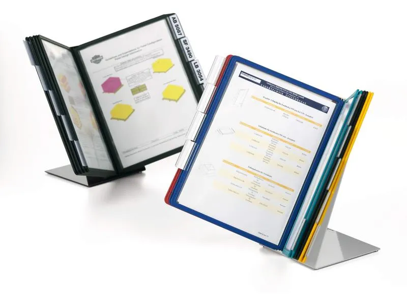 DURABLE Reiter Transparent, 10 Stück DURABLE Reiter Transparent, 10 Stück