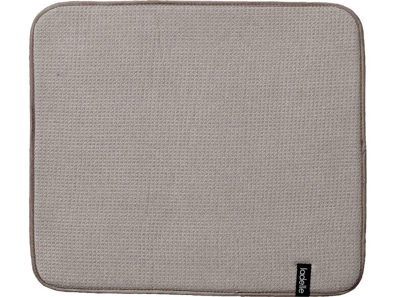 Ladelle Abtropfmatte Microfaser 41 x 47 cm, Grau