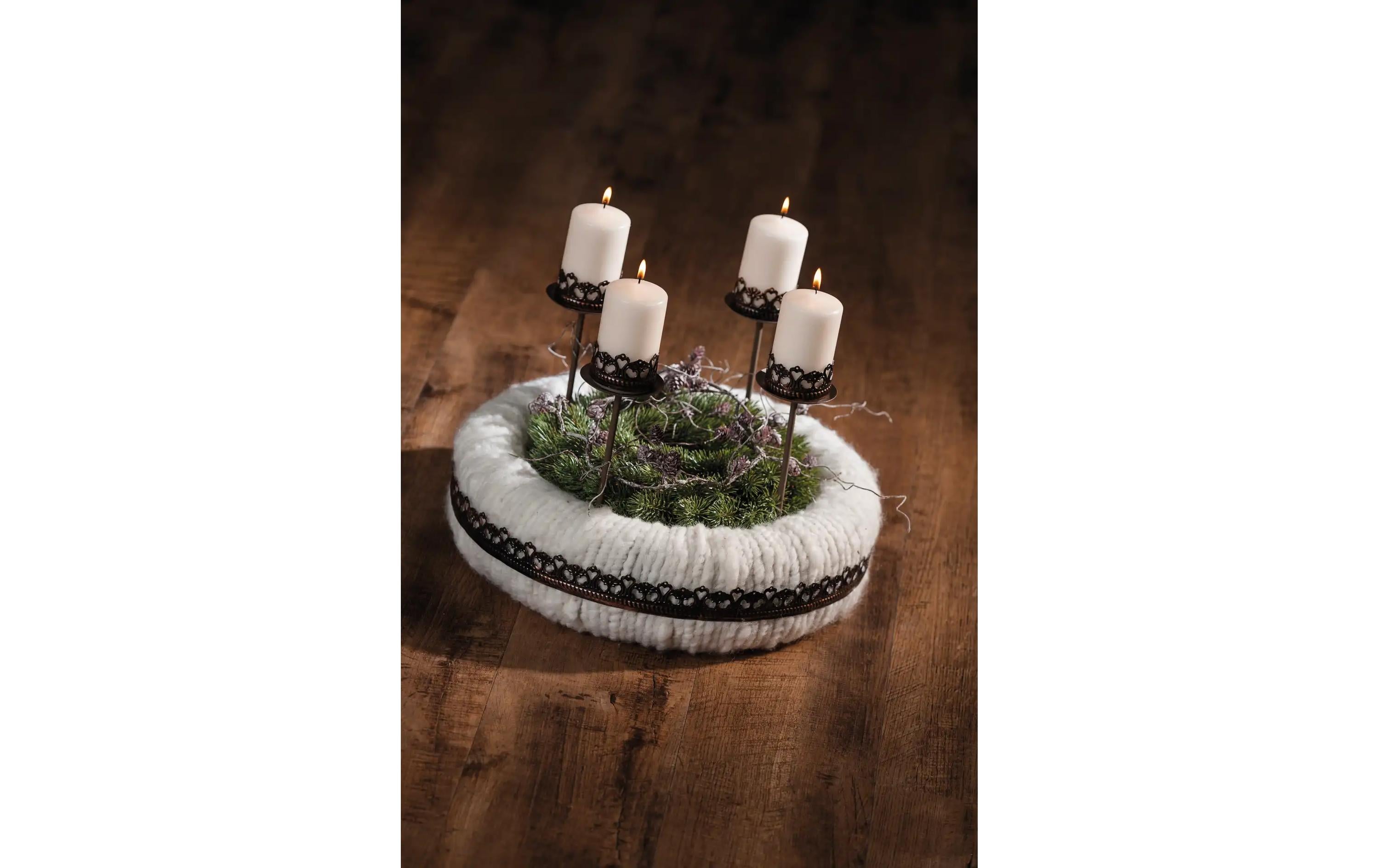 Opiflor Strohkranz 30 x 4 cm, 1 Stück