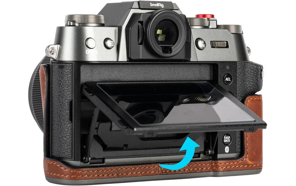 Smallrig Leder-Halbtaschen-Kit für FUJIFILM X-T50 Braun