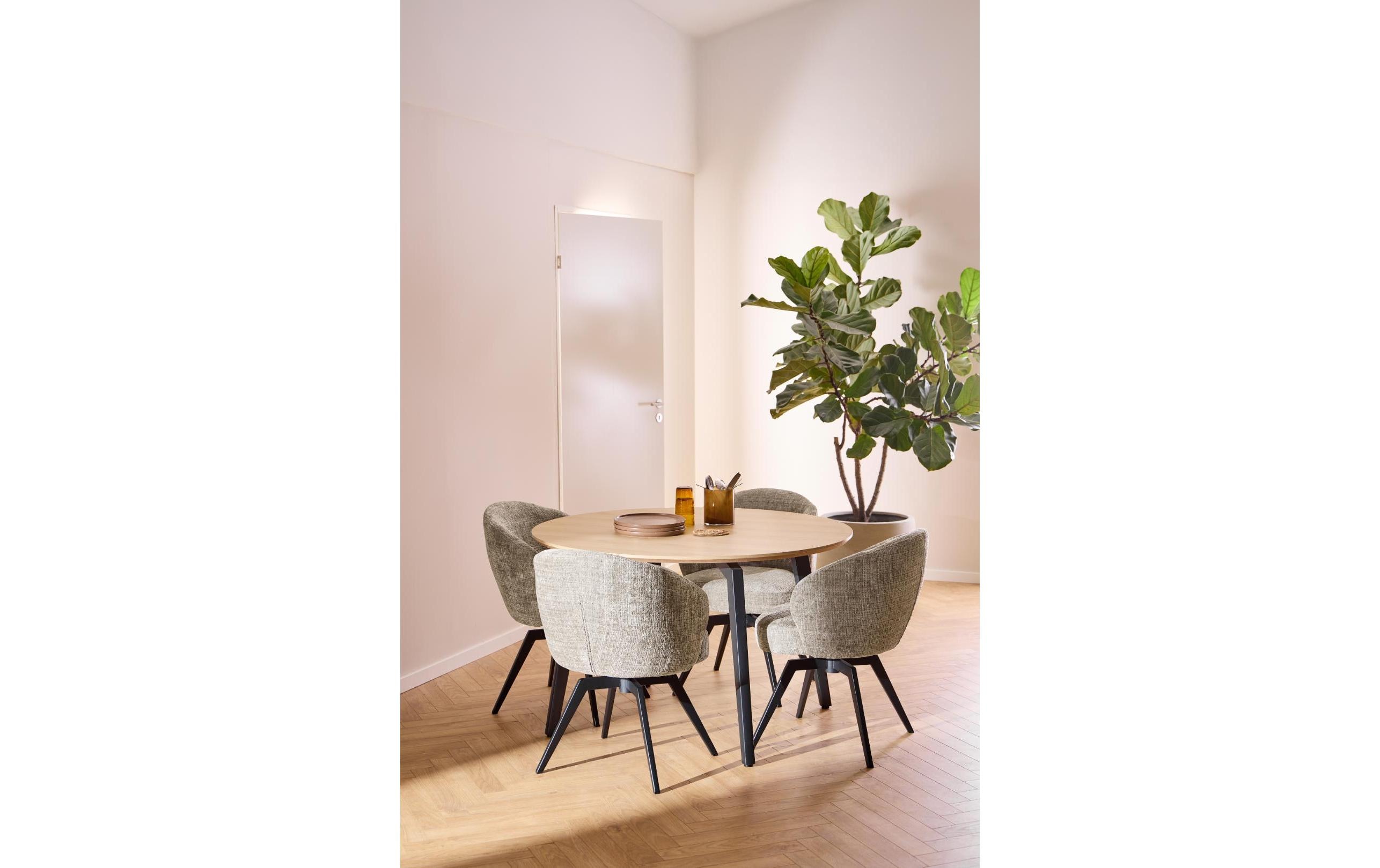 AC Design Stuhl Darlene 1 Stück, Grau