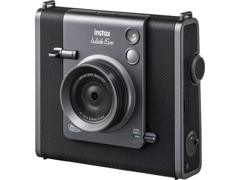 Fujifilm Fotokamera Instax Wide Evo Schwarz Fujifilm Fotokamera Instax Wide Evo Schwarz