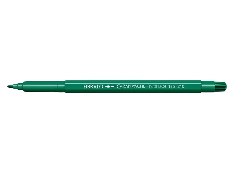 Caran d'Ache Filzstift Fibralo 1 Stück, Smaragdgrün Caran d'Ache Filzstift Fibralo 1 Stück, Smaragdgrün