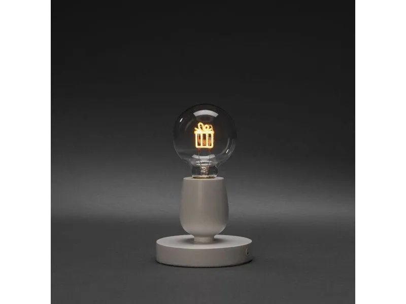 Konstsmide LED-Leuchte inkl. E27 Leuchtmittel weiss, mit 6h Timer Konstsmide LED-Leuchte inkl. E27 Leuchtmittel weiss, mit 6h Timer