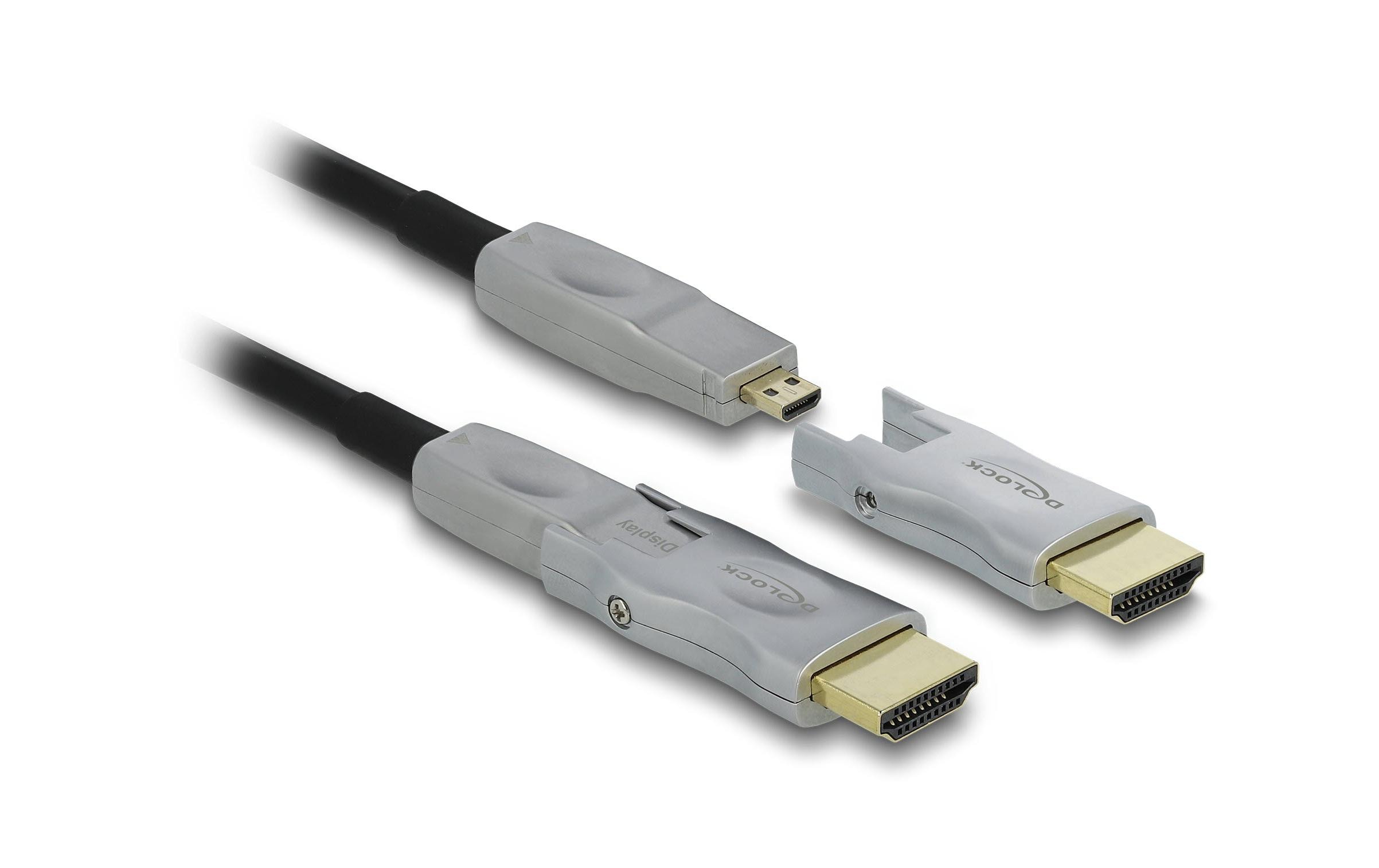 Delock Kabel HDMI/Micro-HDMI (HDMI-D) - HDMI/Micro-HDMI (HDMI-D)