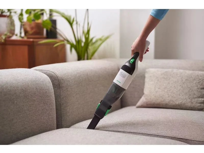 BLACK+DECKER Akku-Handsauger REVHV8C-QW Schwarz/Weiss BLACK+DECKER Akku-Handsauger REVHV8C-QW Schwarz/Weiss