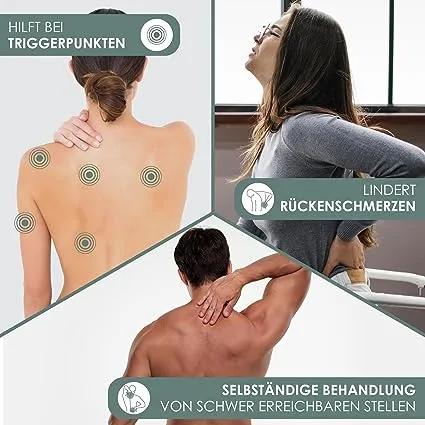 CHIROGUN® Duo Triggerpunkt Drücker mit Saugnapf Green CHIROGUN® Duo Triggerpunkt Drücker mit Saugnapf Green