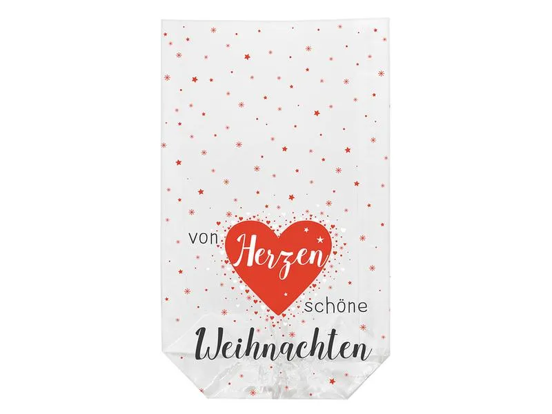 Braun + Company Guetzli-Verpackung Weihnachtsgrüsse 11.5 x 19 cm, 10 Stück Braun + Company Guetzli-Verpackung Weihnachtsgrüsse 11.5 x 19 cm, 10 Stück
