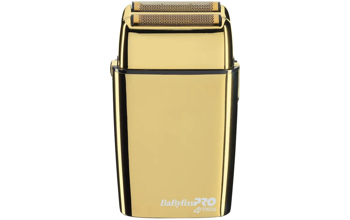 BabylissPRO Professionelle Doppel Folienrasierer 4Artists Gold