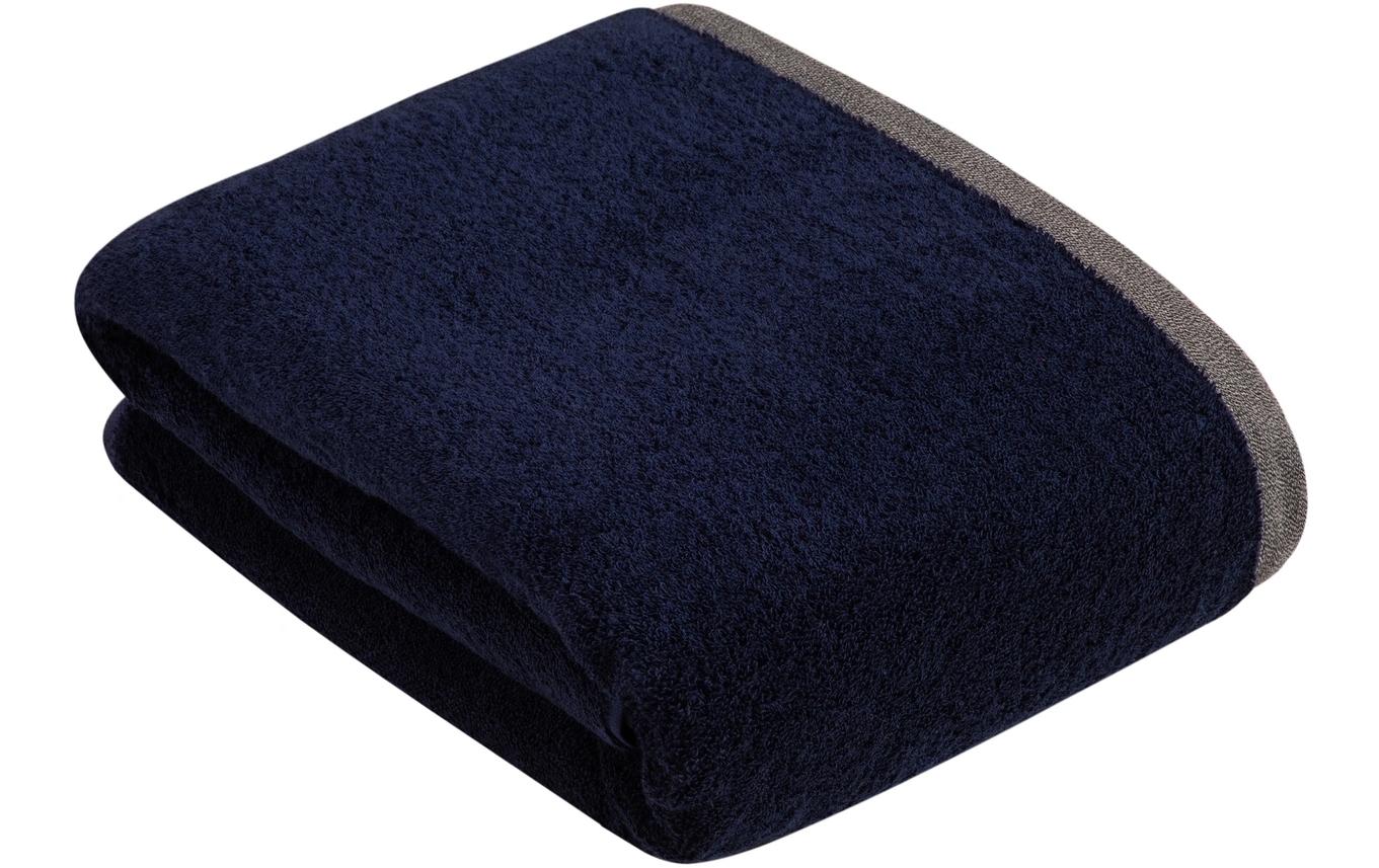 Bugatti Badetuch Prato 100 x 150 cm, Marine Blau