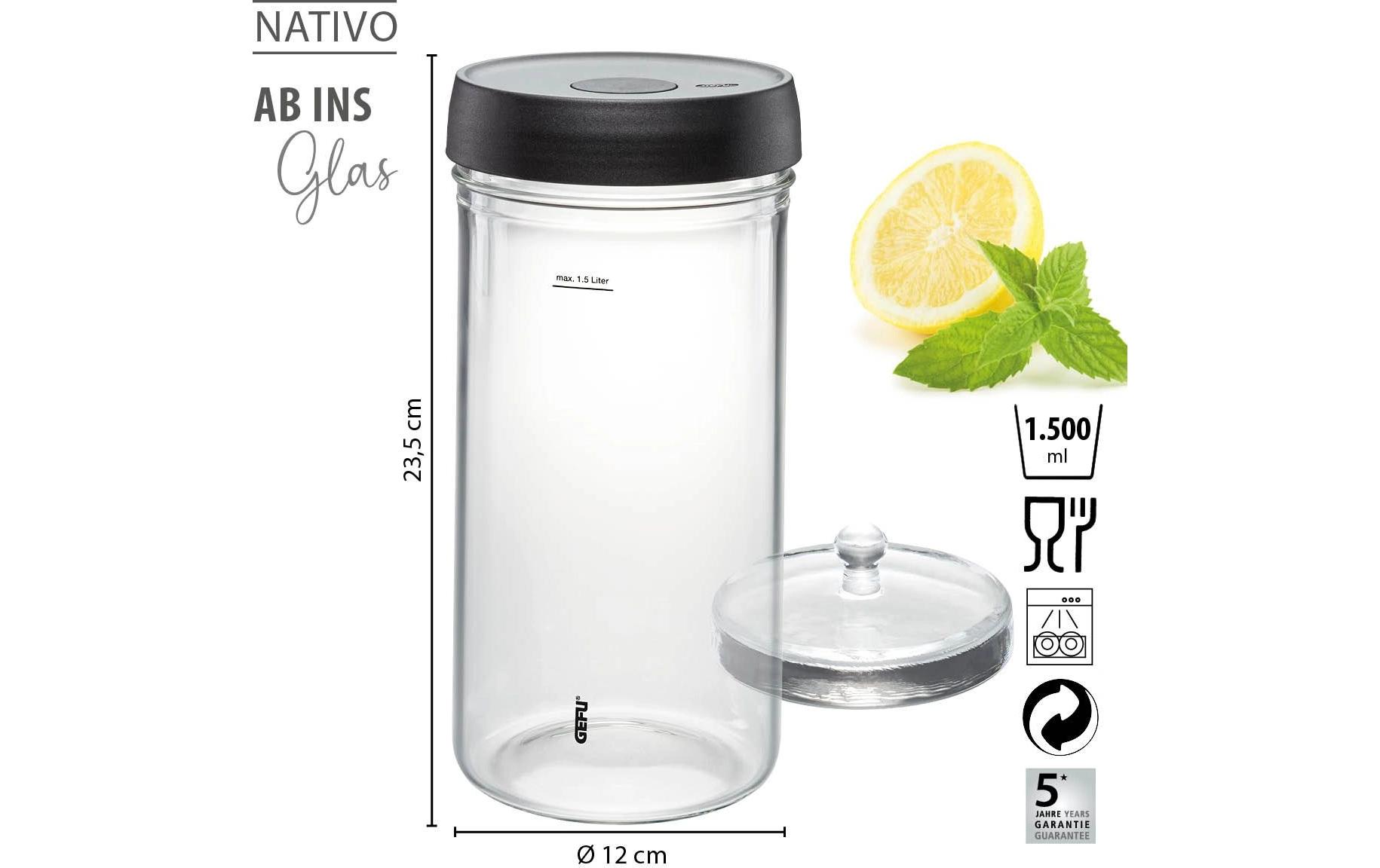 GEFU Fermentationsglas Nativo 1.5 L