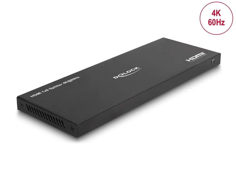Delock 8-Port Signalsplitter HDMI-HDMI 4K/60 Hz Delock 8-Port Signalsplitter HDMI-HDMI 4K/60 Hz