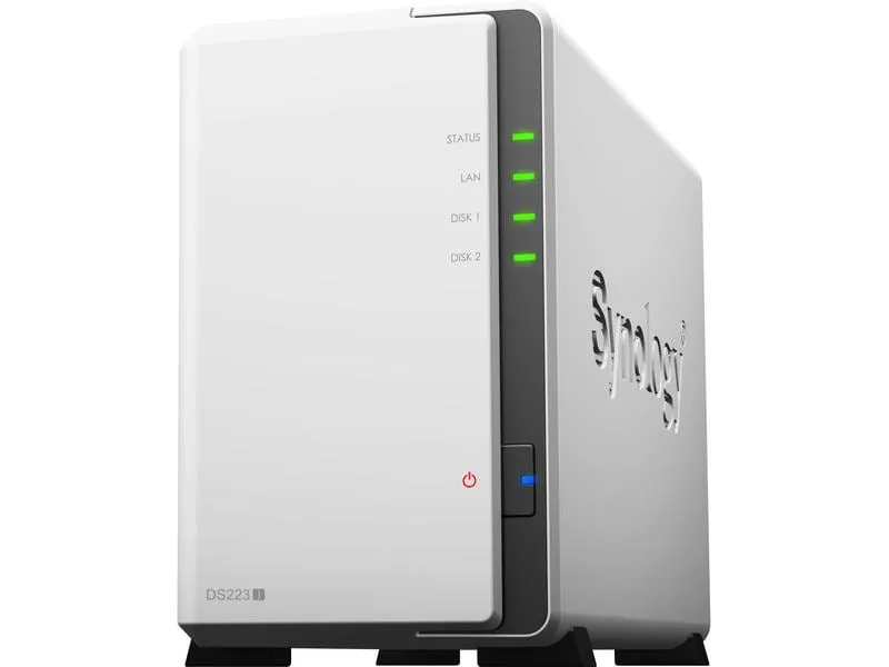 Synology NAS DS223j 2-bay Synology Plus HDD 16 TB Synology NAS DS223j 2-bay Synology Plus HDD 16 TB