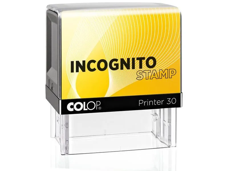 Colop Stempel Incognito 30 Schwarz Colop Stempel Incognito 30 Schwarz