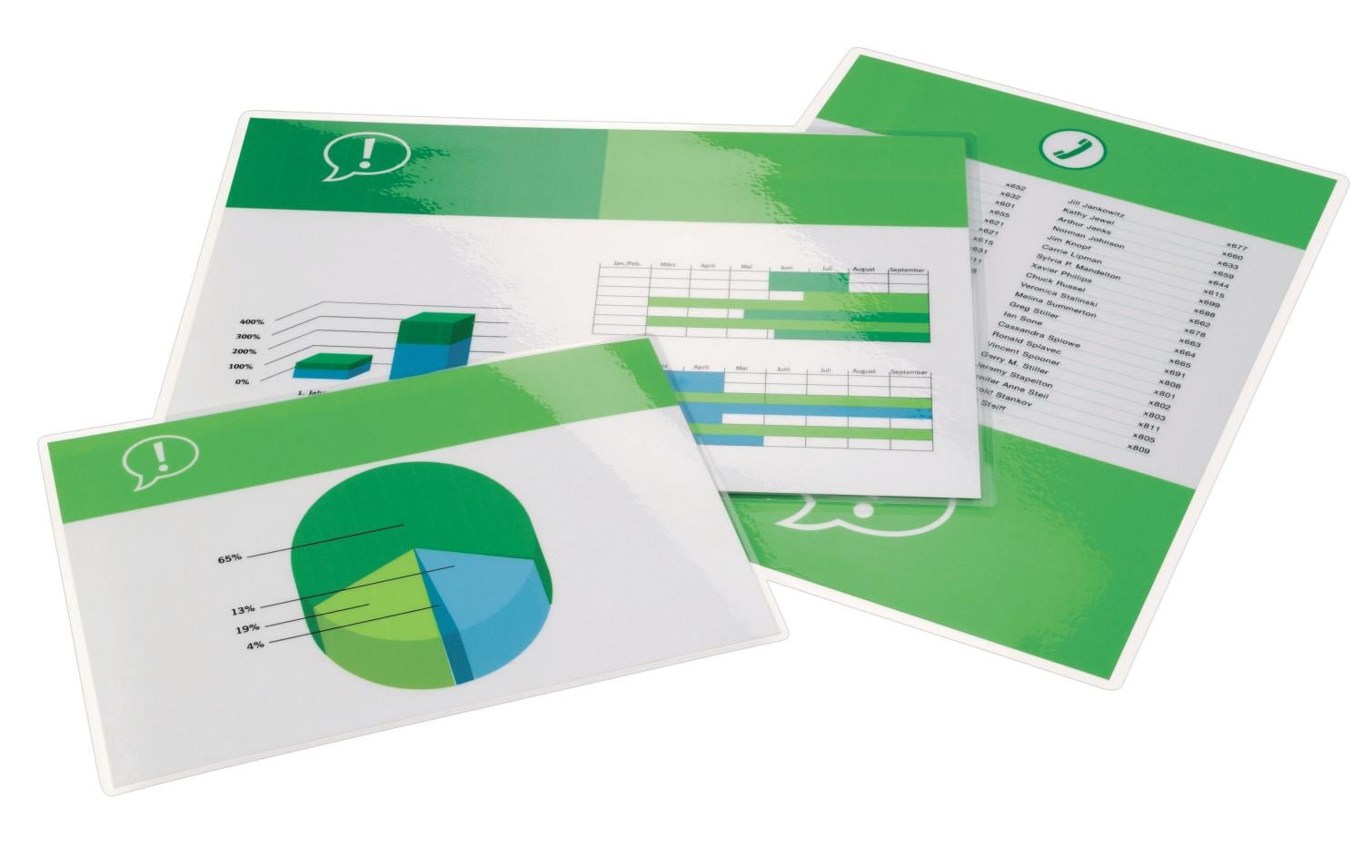 GBC Laminierfolie Document Pouch A4, 100 Stück