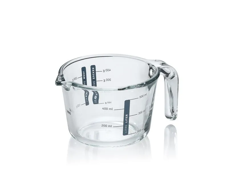 Kela Messbecher Malea 0.5 Liter, Transparent