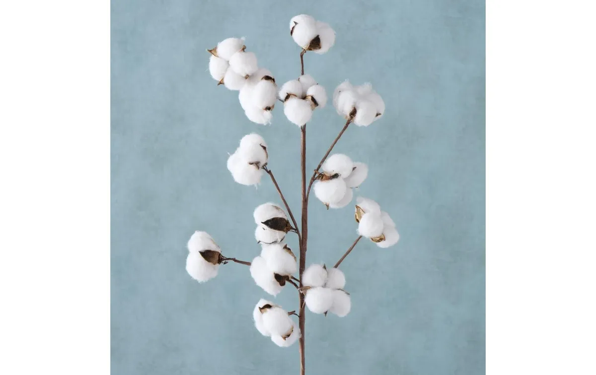 Boltze Kunstblume Baumwolle 68 cm Boltze Kunstblume Baumwolle 68 cm