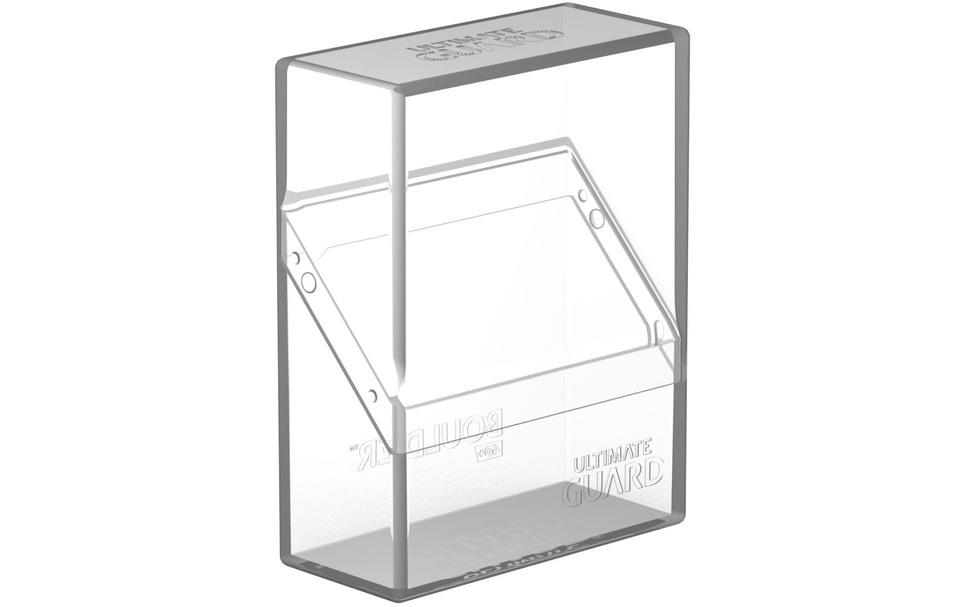 Ultimate Guard Kartenbox Boulder Deck Case Standardgrösse 40+ Transparent