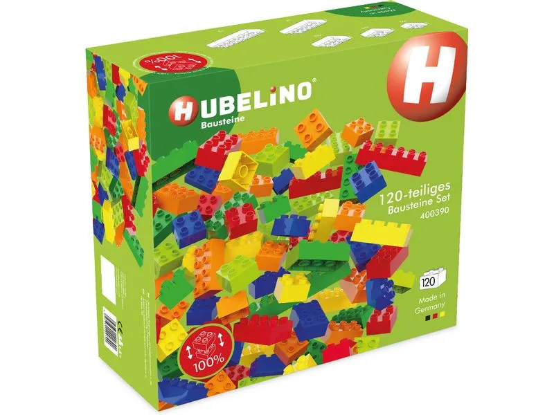 Hubelino Kugelbahn Zubehör Bausteine Set 120 Teile Hubelino Kugelbahn Zubehör Bausteine Set 120 Teile