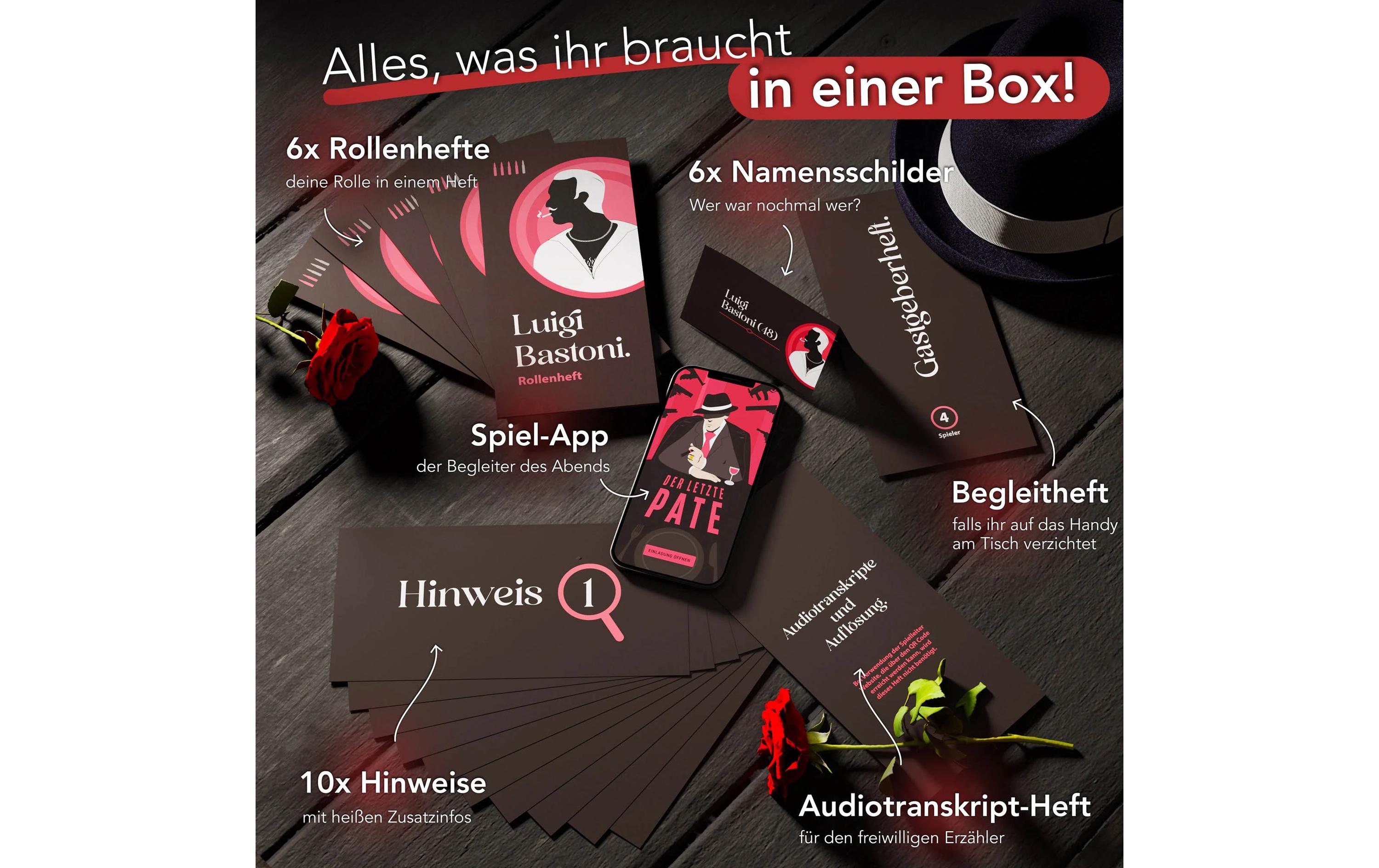 Crime Cases Partyspiel Der letzte Pate -DE-