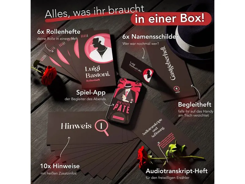 Crime Cases Partyspiel Der letzte Pate -DE-