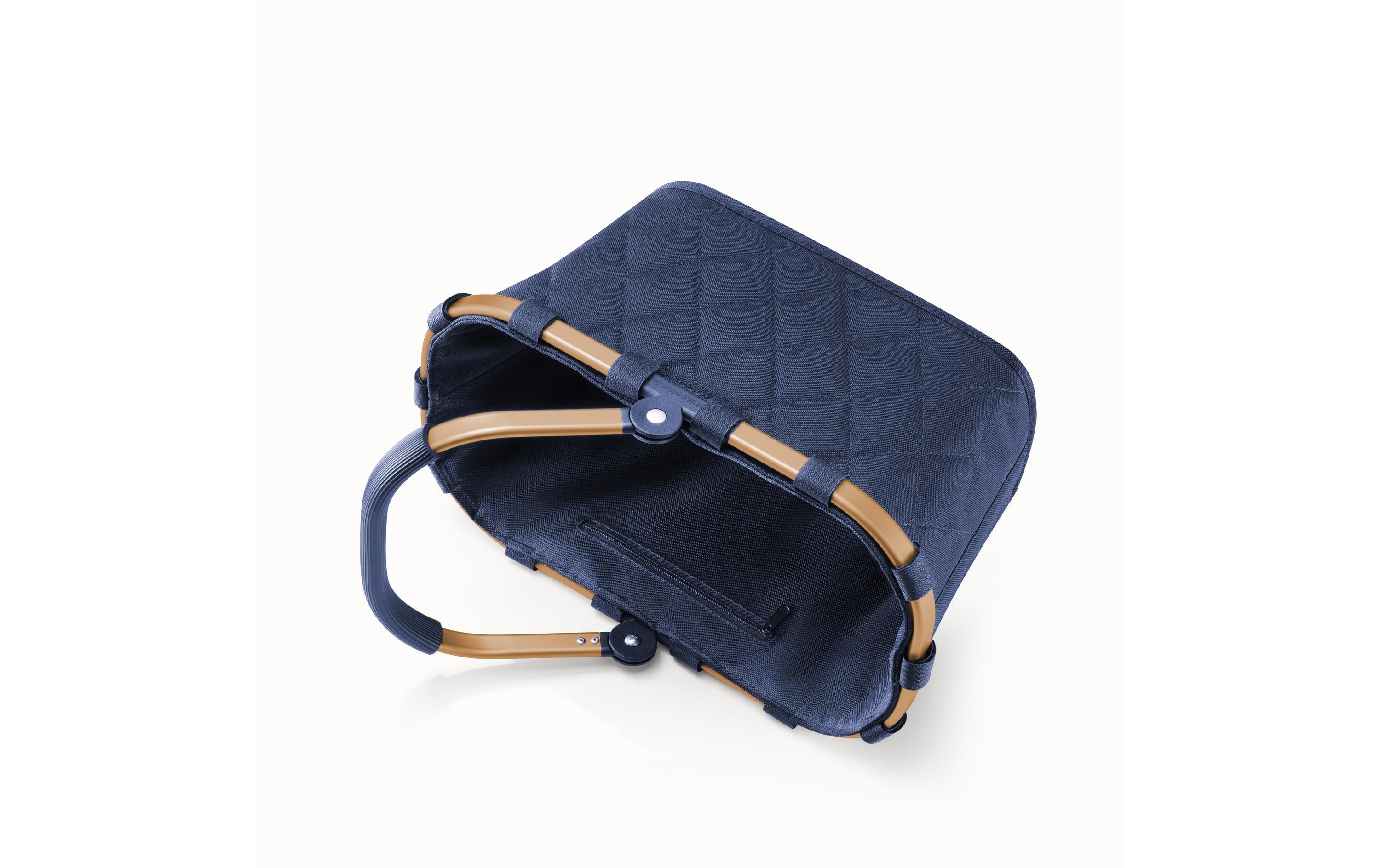 Reisenthel Einkaufskorb Carrybag XS Frame Rhombus Midnight Gold
