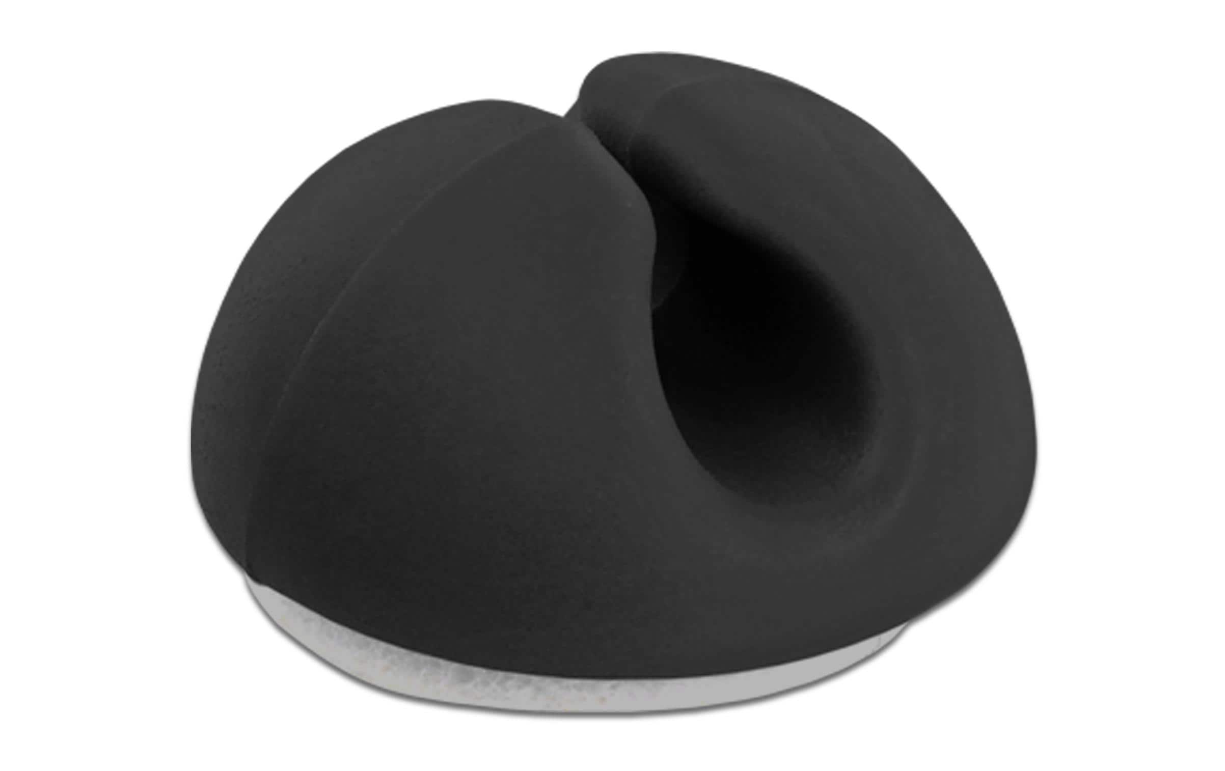 Delock Kabelhalter 15mm, für 1 Kabel, selbstklebend 10 Stück