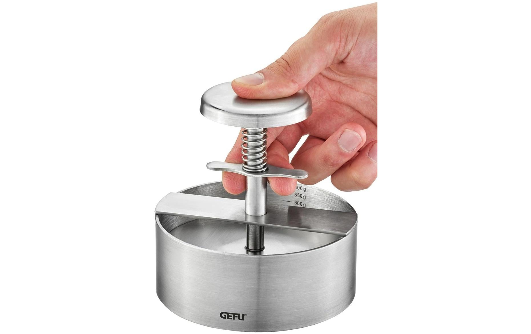 GEFU Burgerpresse Pätti Edelstahl