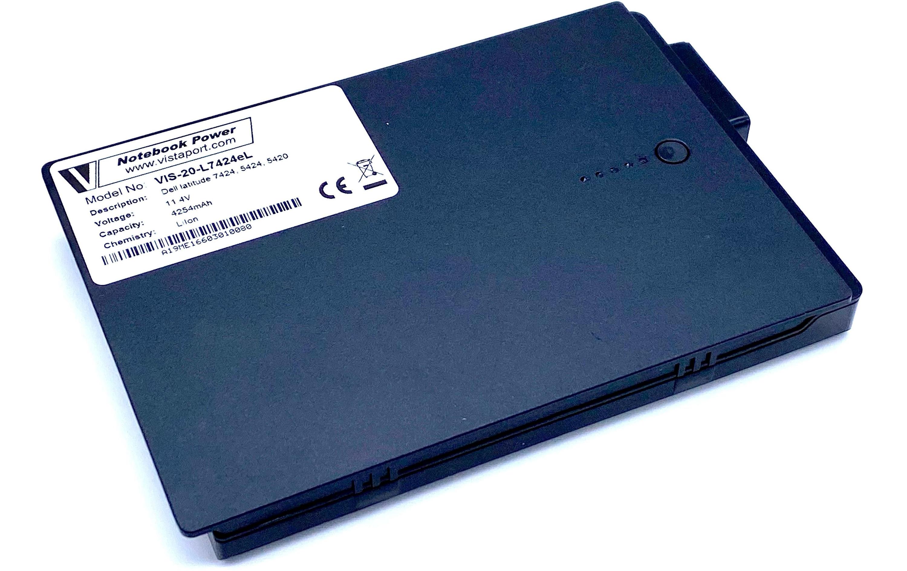 Vistaport Akku für Dell LATITUDE 7424, 5424, 5420 Vistaport Akku für Dell LATITUDE 7424, 5424, 5420