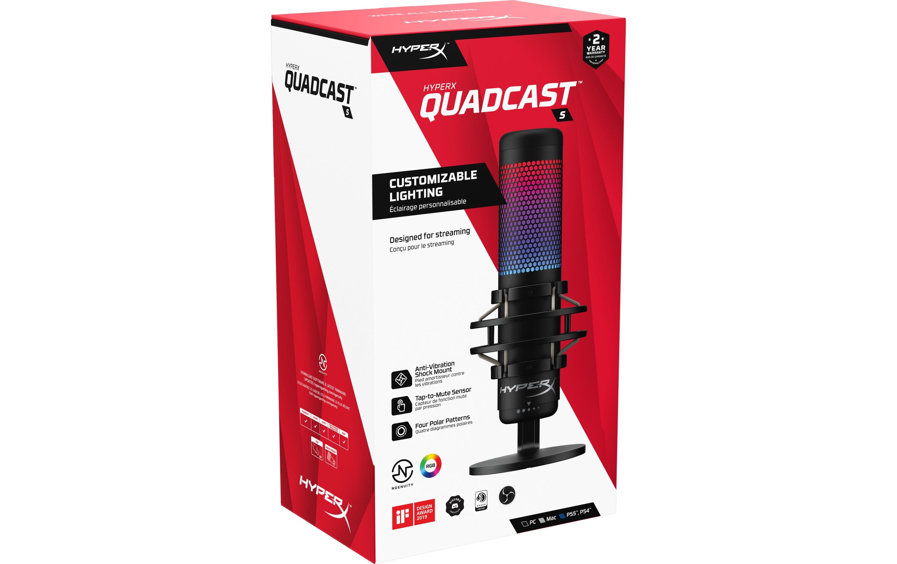 HyperX Mikrofon QuadCast S