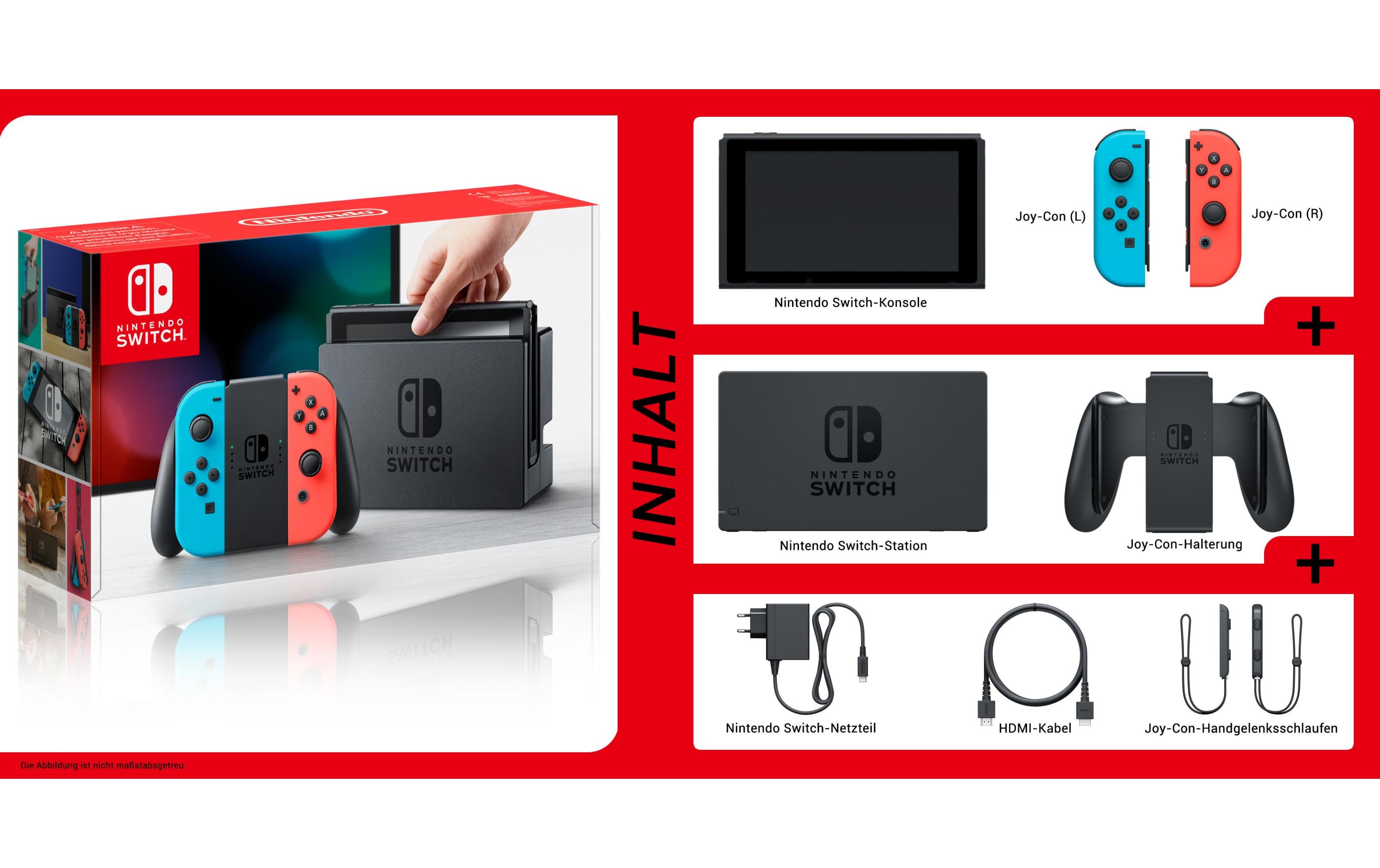 Nintendo Switch Rot/Blau