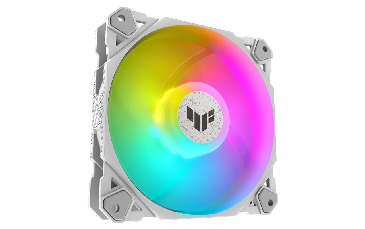ASUS PC-Lüfter TUF GAMING TF120 ARGB Weiss