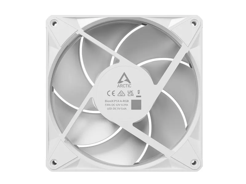 Arctic Cooling BioniX P14 Weiss, 140 mm, PWM, A-RGB Arctic Cooling BioniX P14 Weiss, 140 mm, PWM, A-RGB
