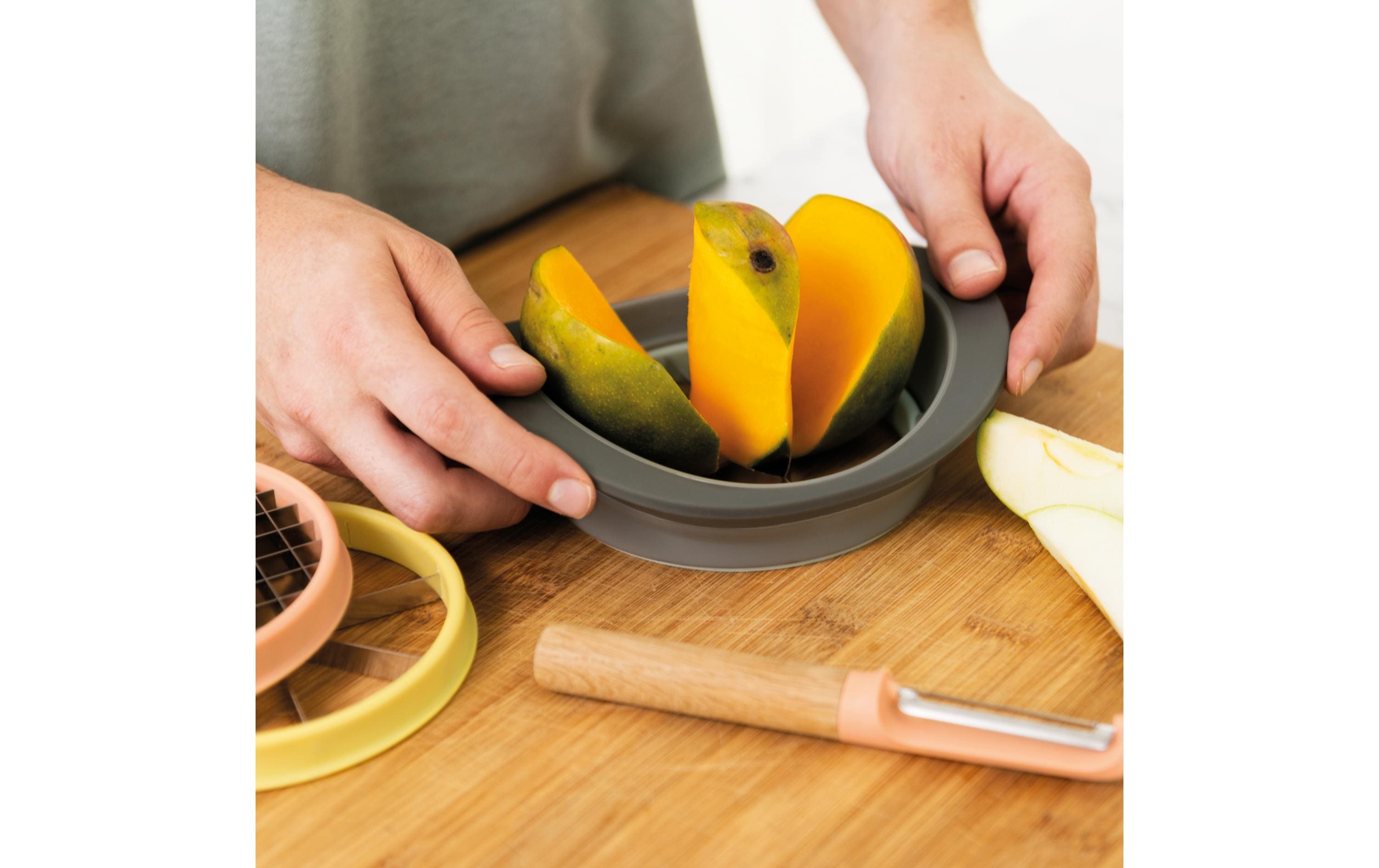 BergHOFF Gemüseschneider Leo Line 3 Stück, Mehrfarbig