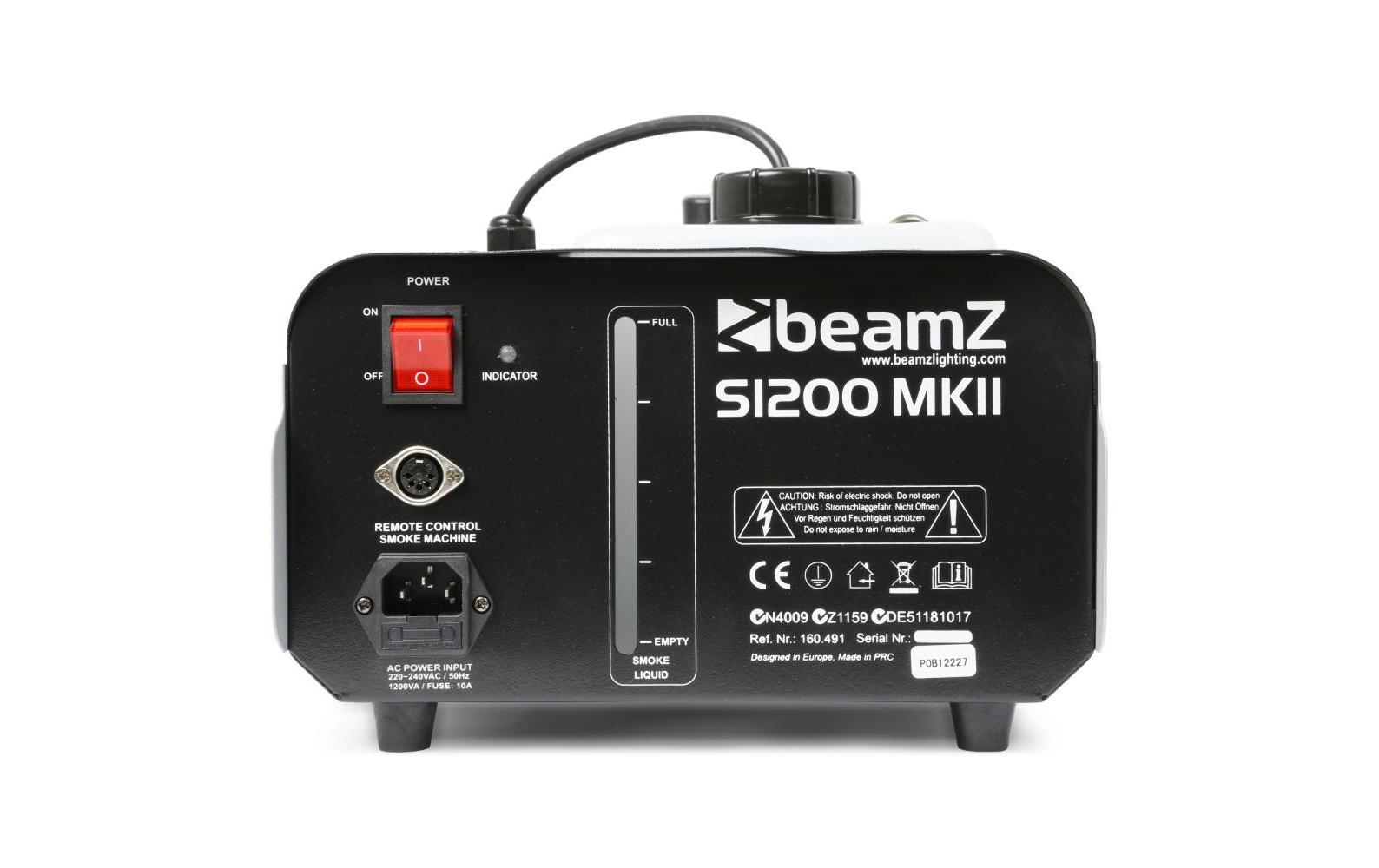 BeamZ Nebelmaschine S1200 MKII