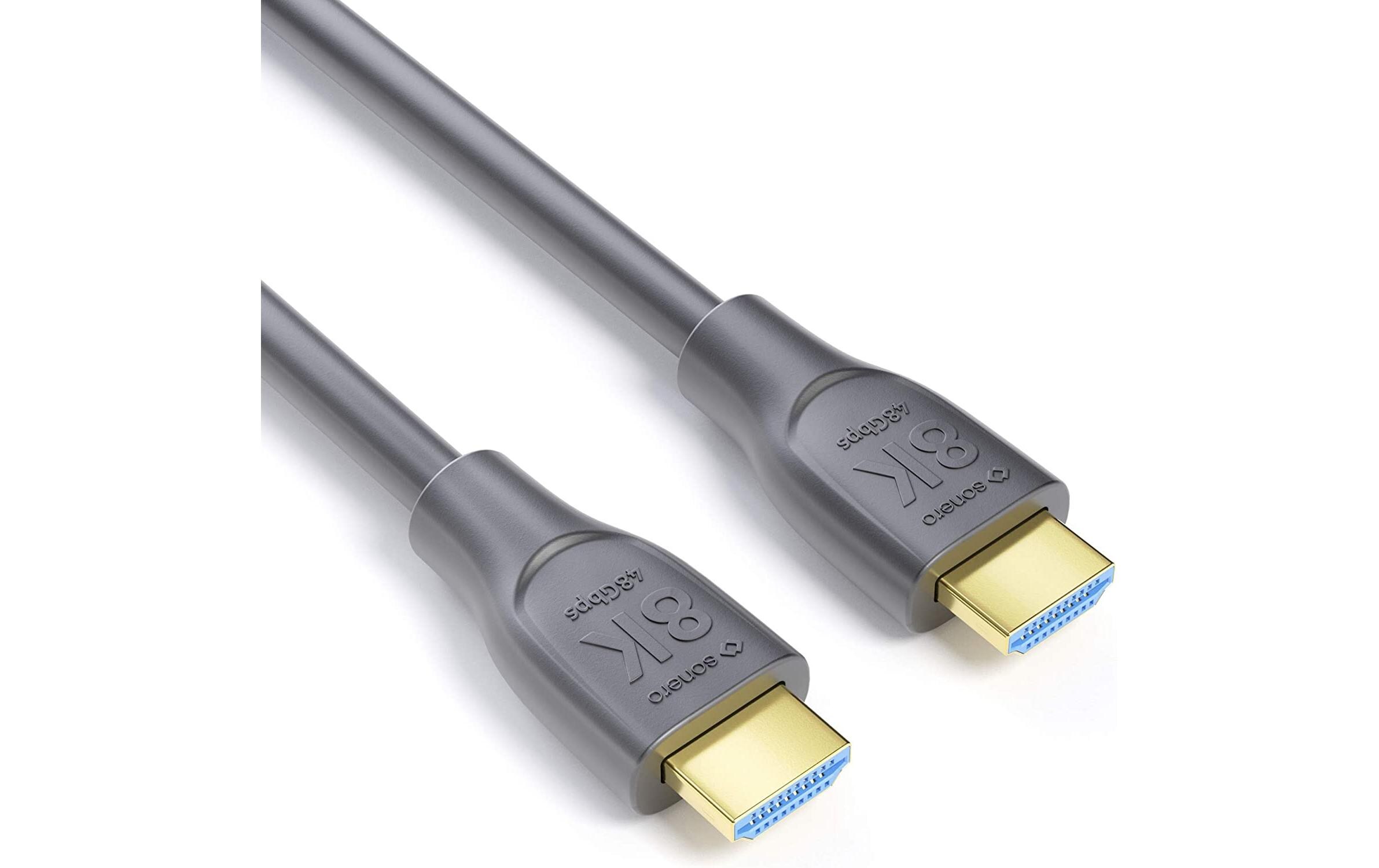 sonero Kabel Ultra High Speed HDMI 2.1 8K HDMI - HDMI, 1 m