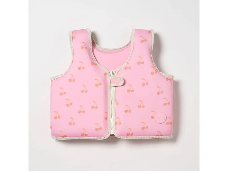 Sunnylife Kids Swim Vest 3-6 Cotton Candy Cherry Rosa Sunnylife Kids Swim Vest 3-6 Cotton Candy Cherry Rosa
