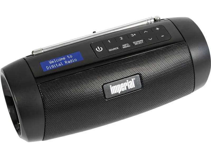 Imperial Bluetooth Speaker Dabman Go Schwarz Imperial Bluetooth Speaker Dabman Go Schwarz