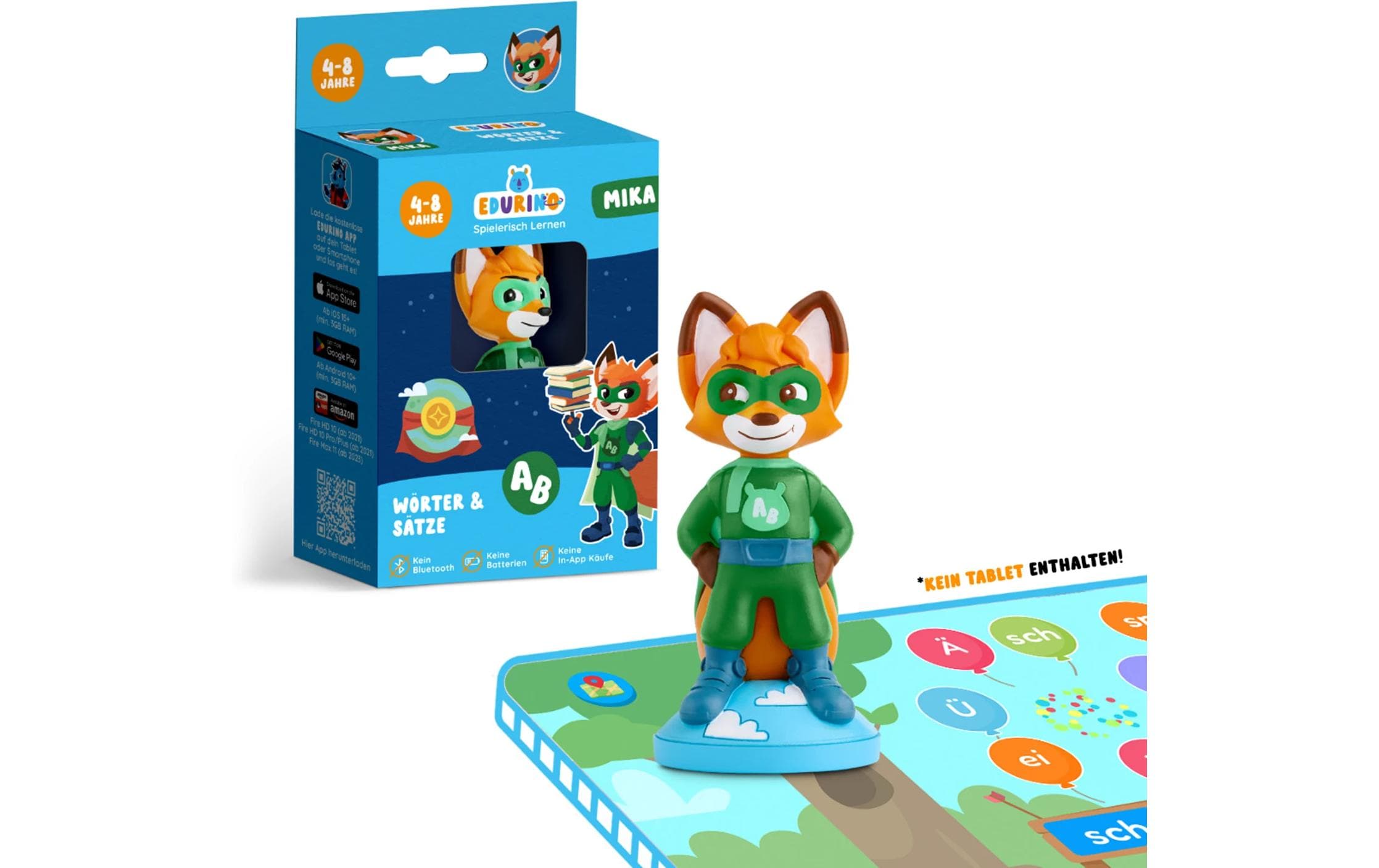 Edurino Figur Mika Wörter und Sätze DE Edurino Figur Mika Wörter und Sätze DE