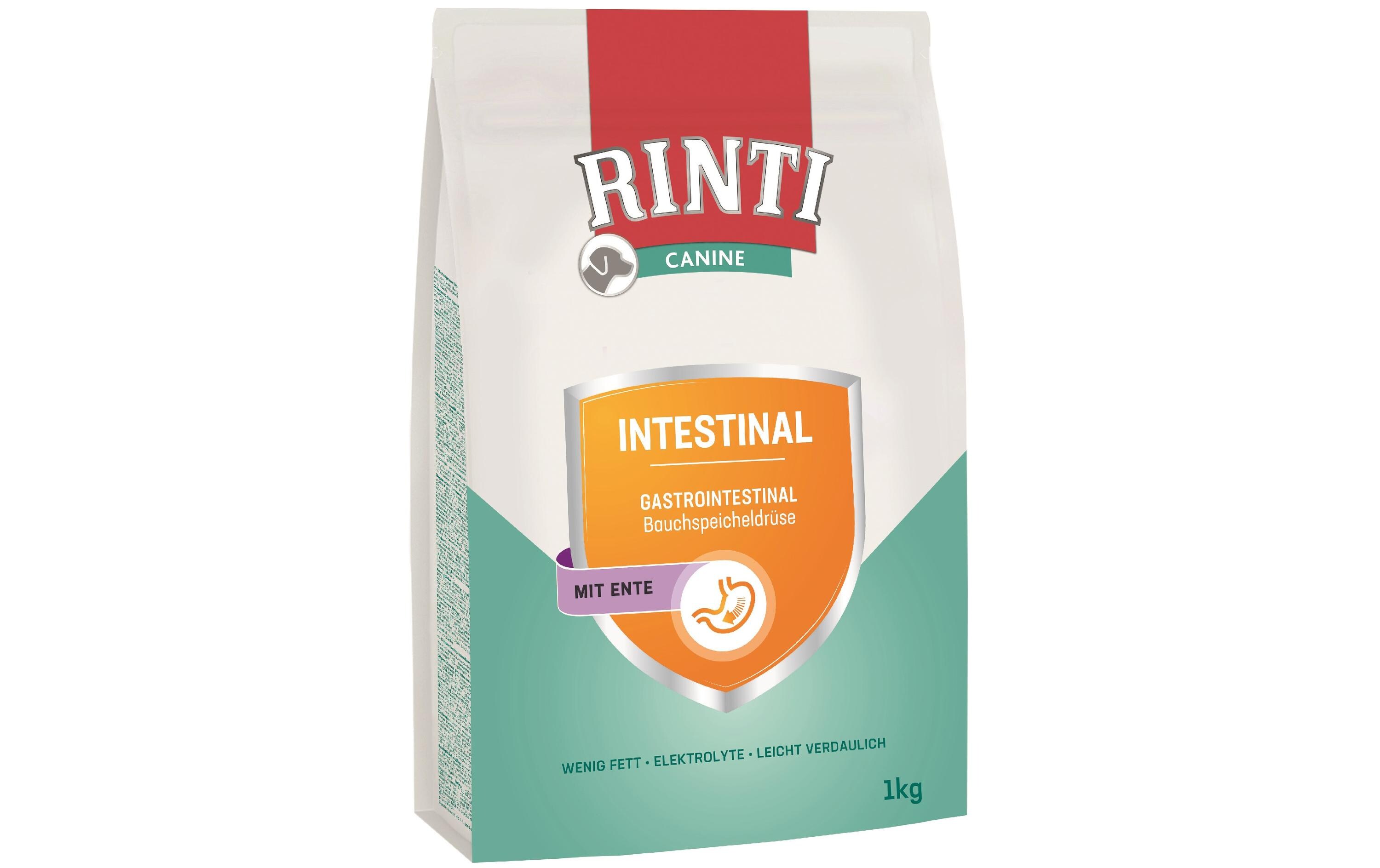 Rinti Canine Trockenfutter Intestinal Ente, 1 kg Rinti Canine Trockenfutter Intestinal Ente, 1 kg
